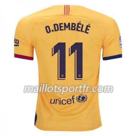 Maillot de Foot Barcelone Ousmane Dembele 11 Exterieur 2019/20